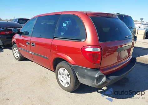 2001 Dodge Caravan Se from USA, damaged, VIN 1B4GP25B81B118493